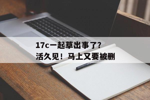 17c一起草出事了？活久见！马上又要被删